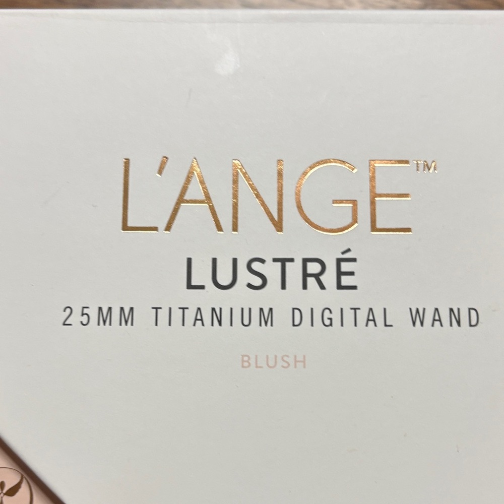 L’ANGE LUSTRE 25 mm Titanium Digital Wand